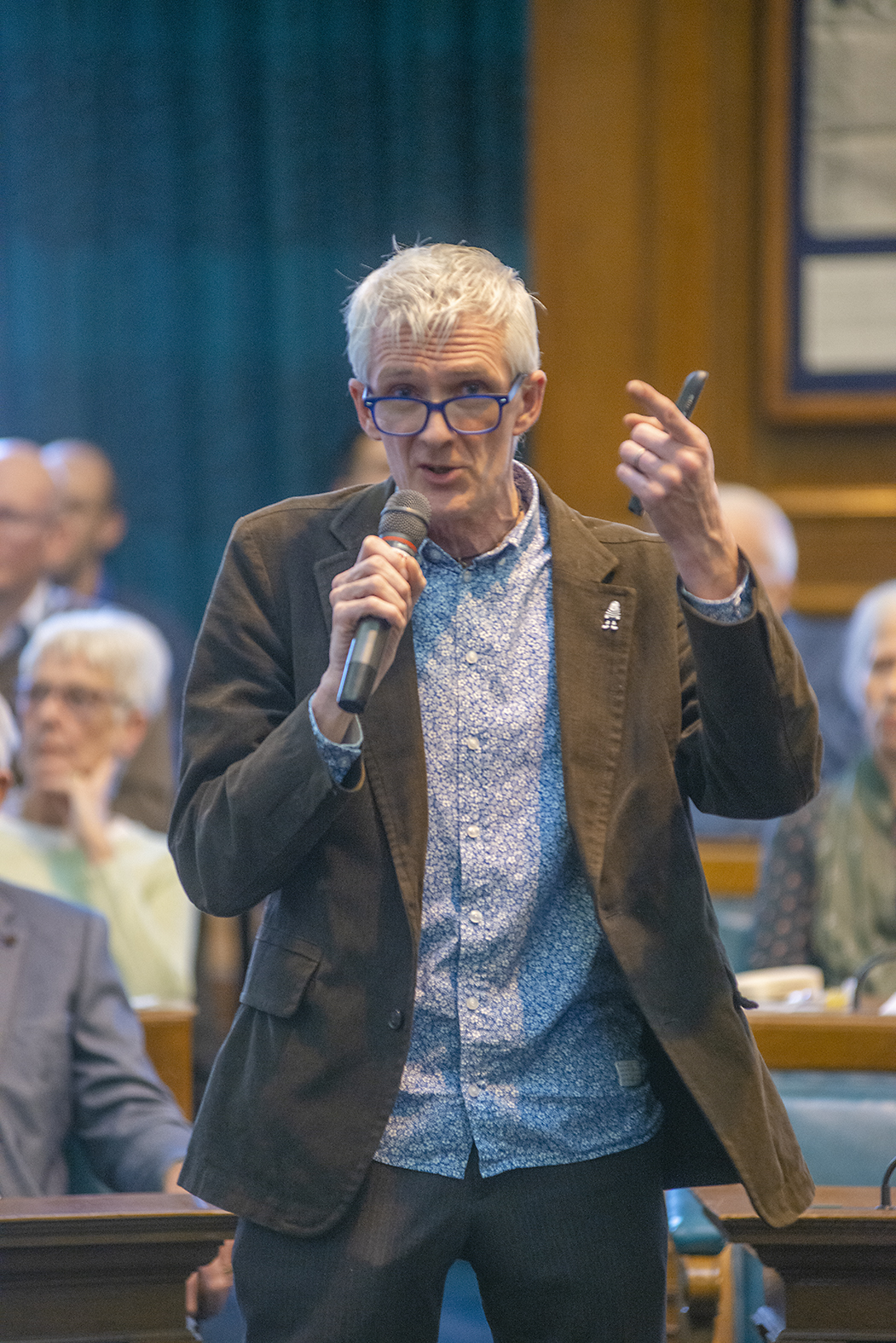 Paul Cullen former service user from 20 years ago Speaking THOMAS